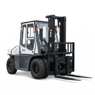 Дизельный вилочный погрузчик TEU FD70 VM3000 китайский мотор1
