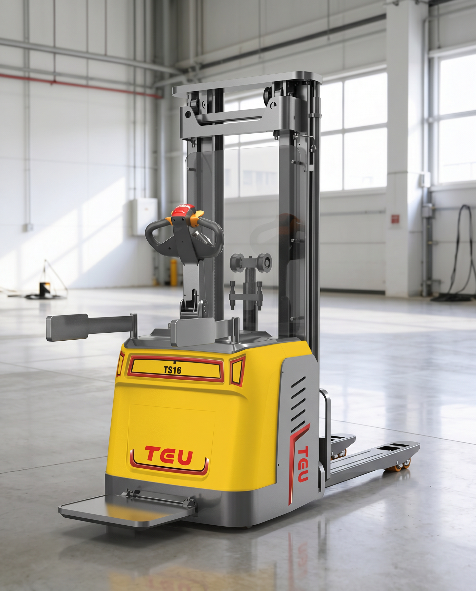 Штабелер TEU TS16 с платформой_1
