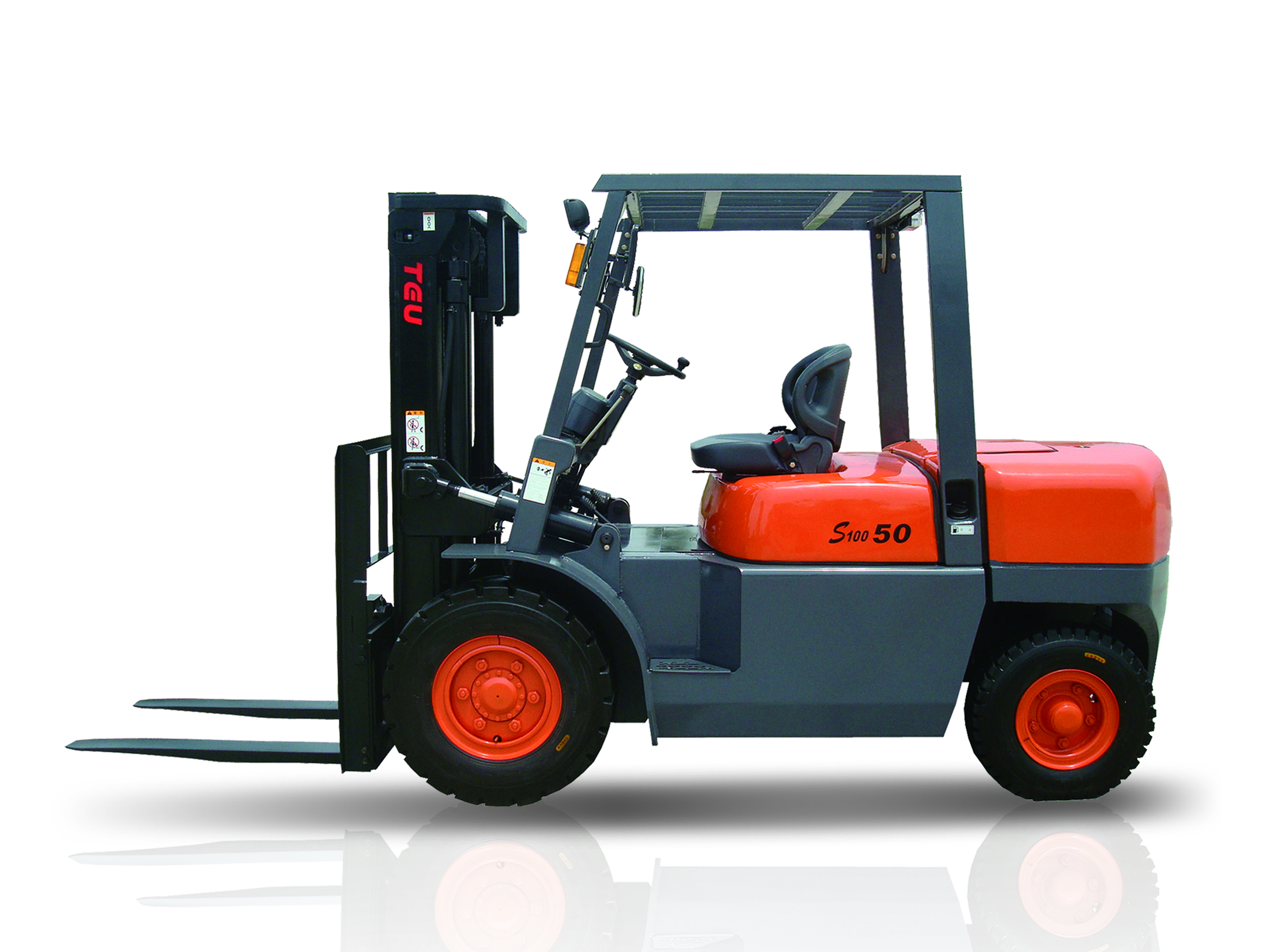 Дизельный вилочный погрузчик TEU FD50_1