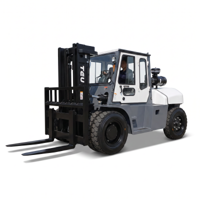 Дизельный вилочный погрузчик TEU FD100 VM3000 китайский мотор1